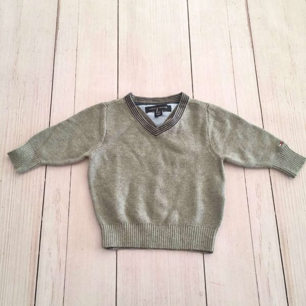 Sweater escote en V Tommy Hilfilger