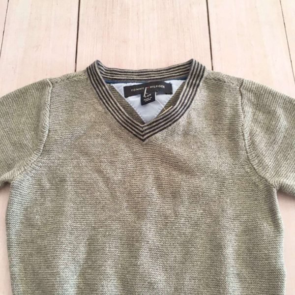 Sweater escote en V Tommy Hilfilger - Imagen 2