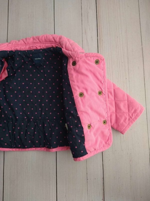 Campera Matelasse Rosa GAP - Imagen 2