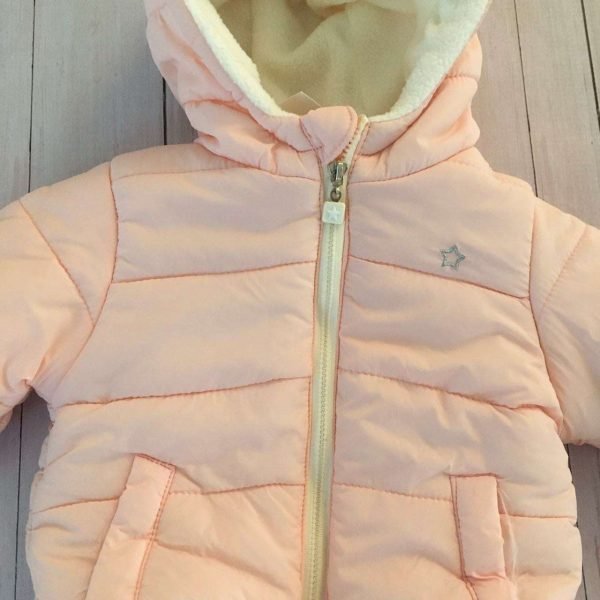 Campera de Abrigo Polar Interior Rosa URB - Imagen 2