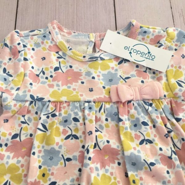 Set Vestido Floreado + Saquito Rosa CARTERS - Imagen 3