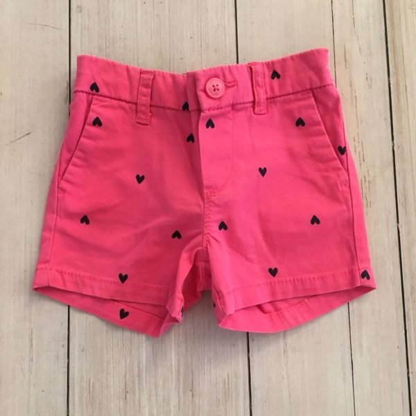 SHORT FUCSIA CORAZONES OSHKOSH