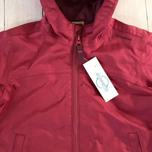 Campera Rompevientos fucsia QUECHUA - Imagen 2