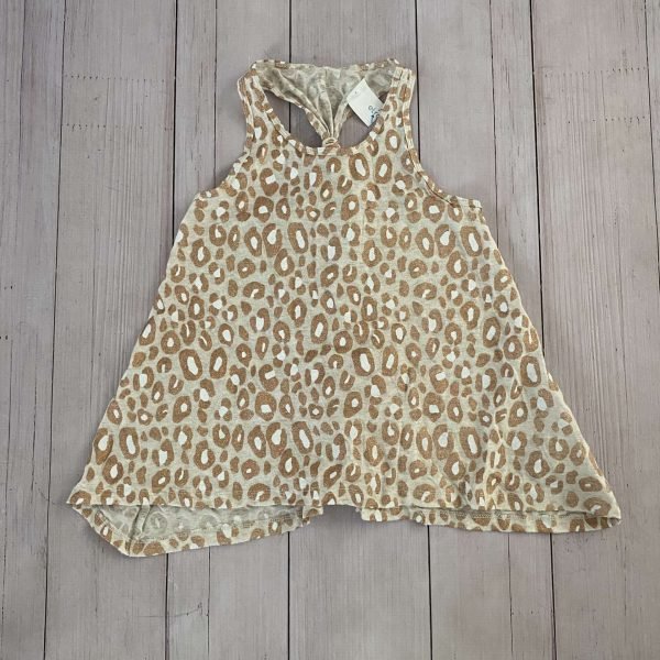 Musculosa animal print brillos GAP