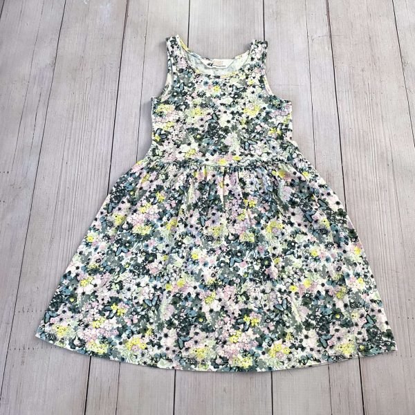 Vestido floreado mariposas H&M