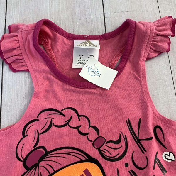 Musculosa fucsia nena ADIDAS - Imagen 2