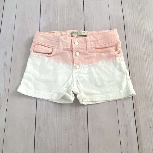 Short blanco- rosa ZARA