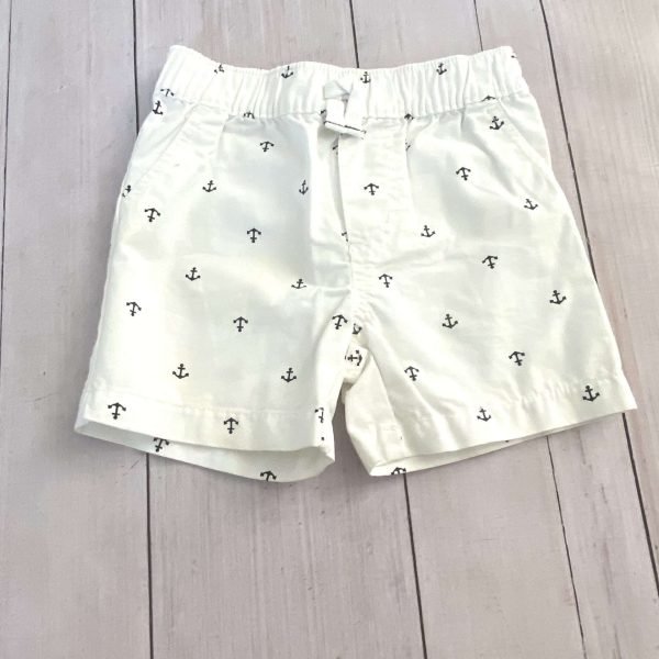 Short blanco anclas CARTERS