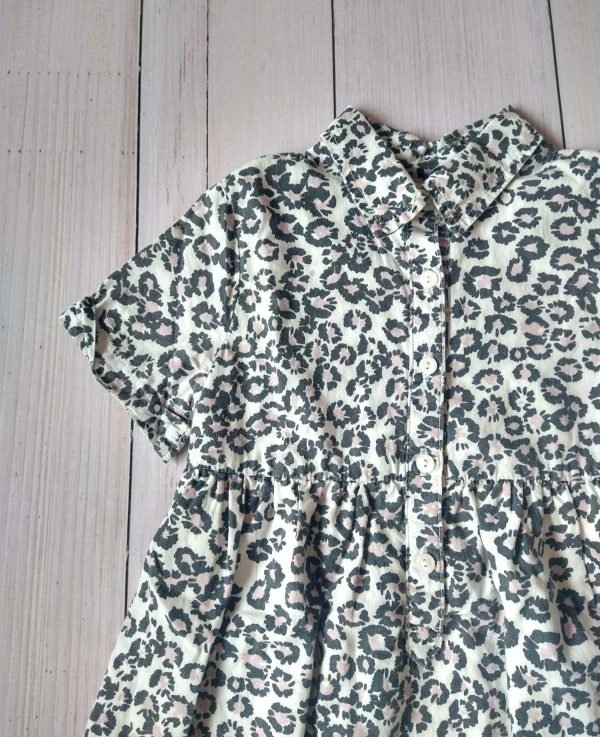 Vestido tipo camisero animal print, CHEEKY - Imagen 2