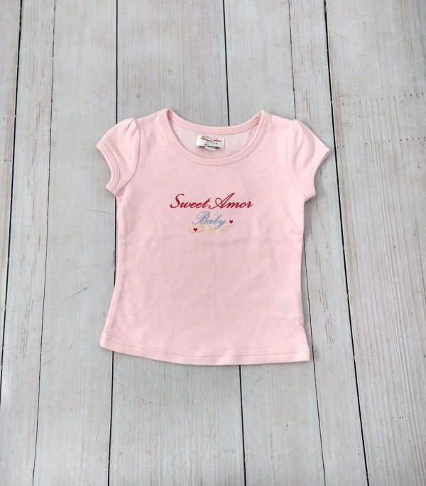 Remera mc Sweet amor Baby (importada- algodón peruano)