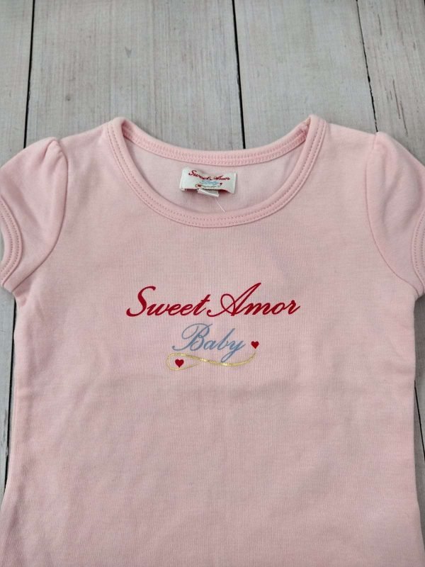 Remera mc Sweet amor Baby (importada- algodón peruano) - Imagen 2