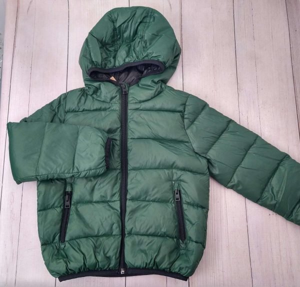 Campera de abrigo verde, LITTLE AKIABARA verde