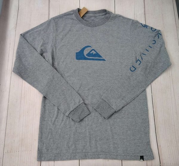 Remera M/L gris QUICKSILVER