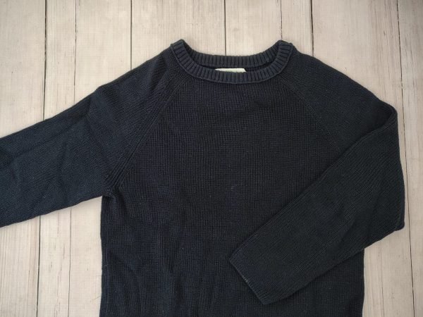 Sweater de hilo azul ZARA - Imagen 2