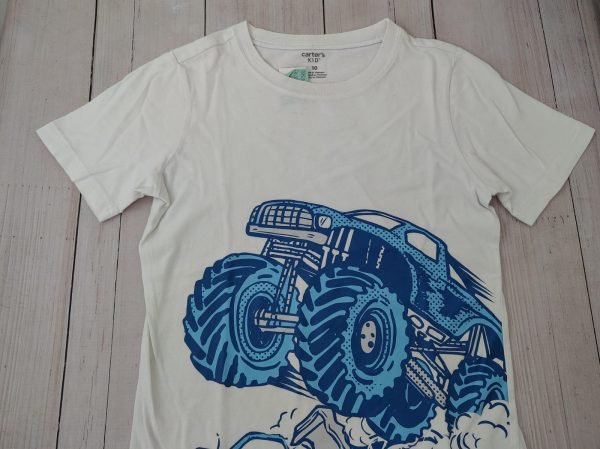 Remera mc blanca autos CARTERS - Imagen 2