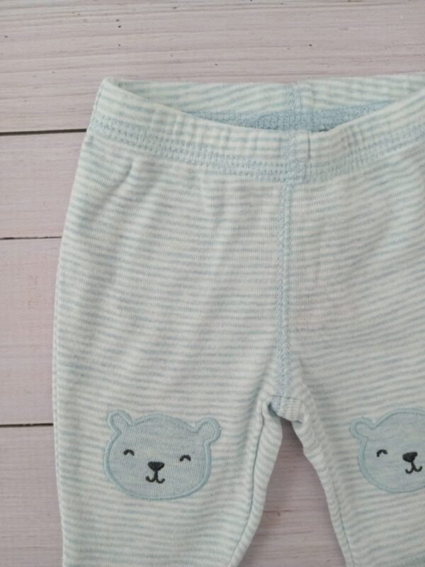 PANTALON RAYADO CELESTE Y BLANCO CARTER'S - Imagen 2